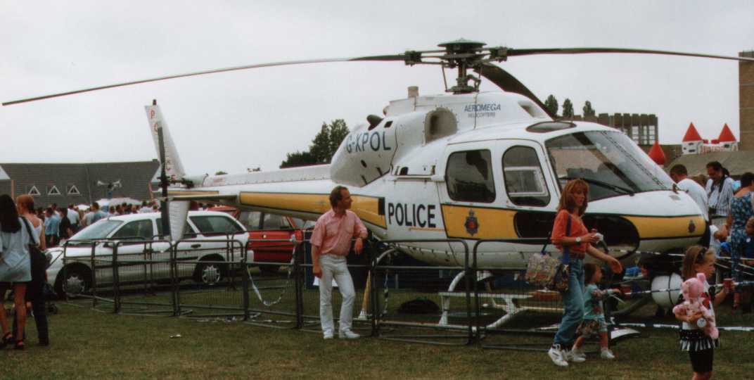 Essex police helicopter.